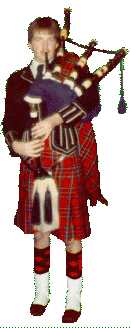 Graphic of me playing the bagpipes!