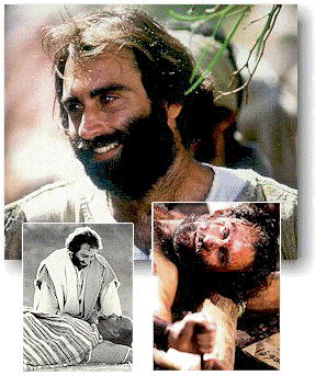 Bruce Marchiano as Jesus in The Visual Bible's "Matthew."  1997 Visual Entertainment, Inc.  Used by permission.