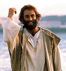 Bruce Marchiano as Jesus in The Visual Bible's "Matthew."  1997 Visual Entertainment, Inc.  Used by permission.